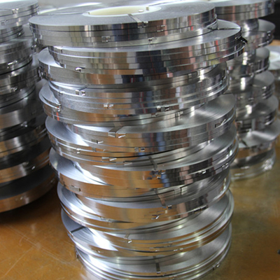 Temperature Resistance Bright Nickel Plated Copper Strip Dual Sided Electroplating